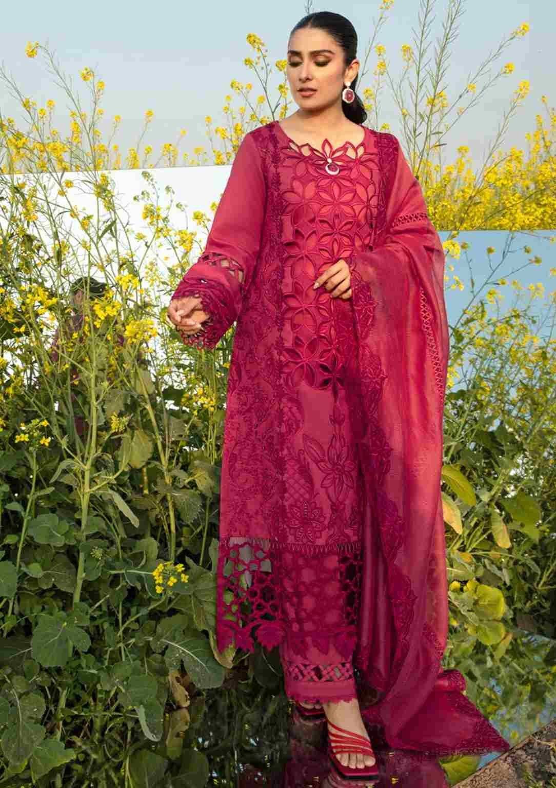 RANG RASIA KI LAWN || MAYA RED || EID K DESIGNS
