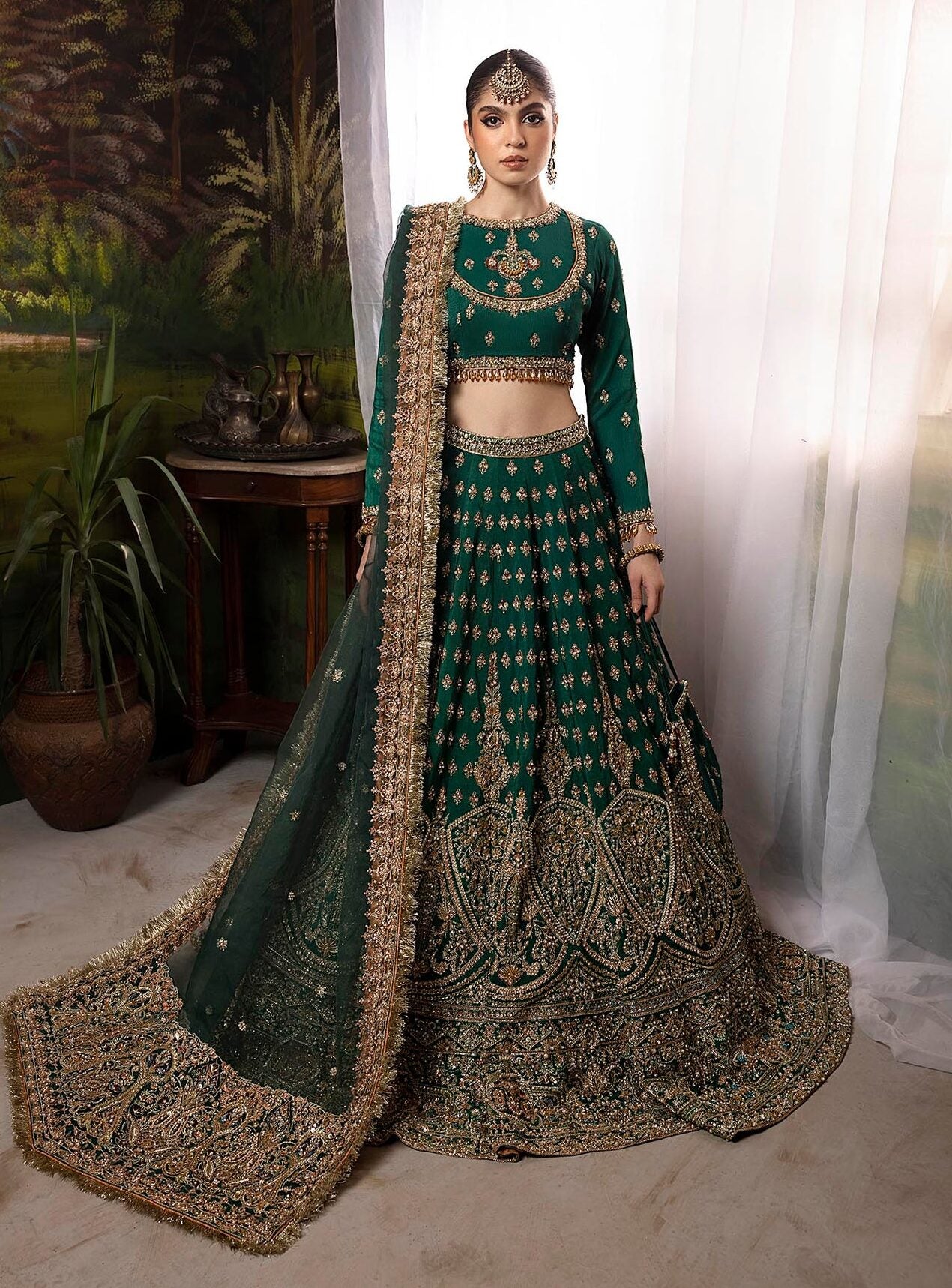 Nuriyaa - Kiara Bridal emerald