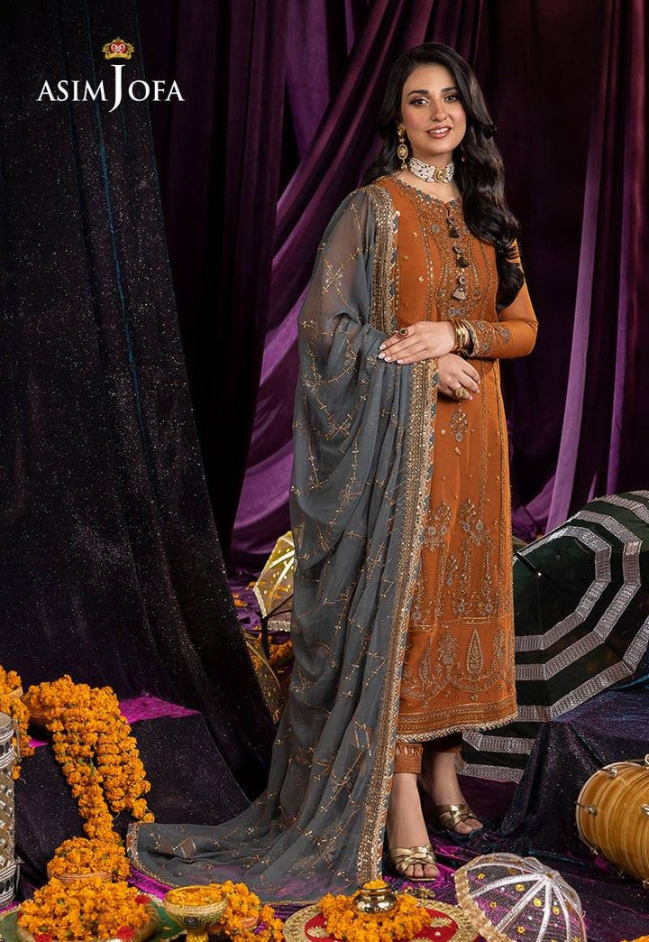 ASIM JOFA CHIFFON-AJ SARAKHAN