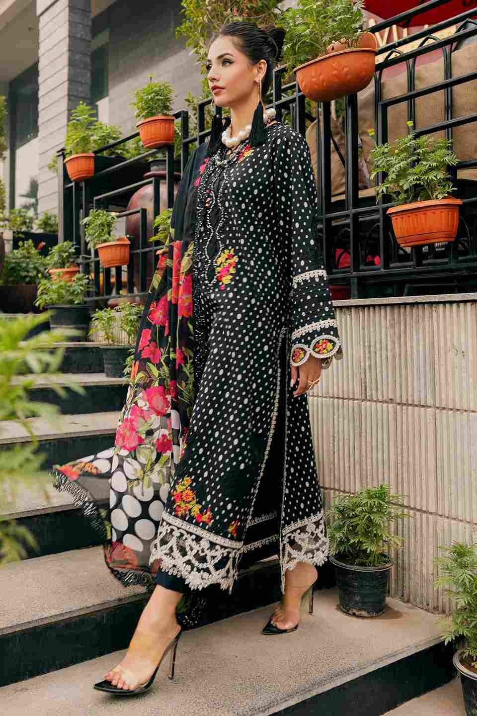 CHARIZMA SWISS LAWN (Polka Dots)