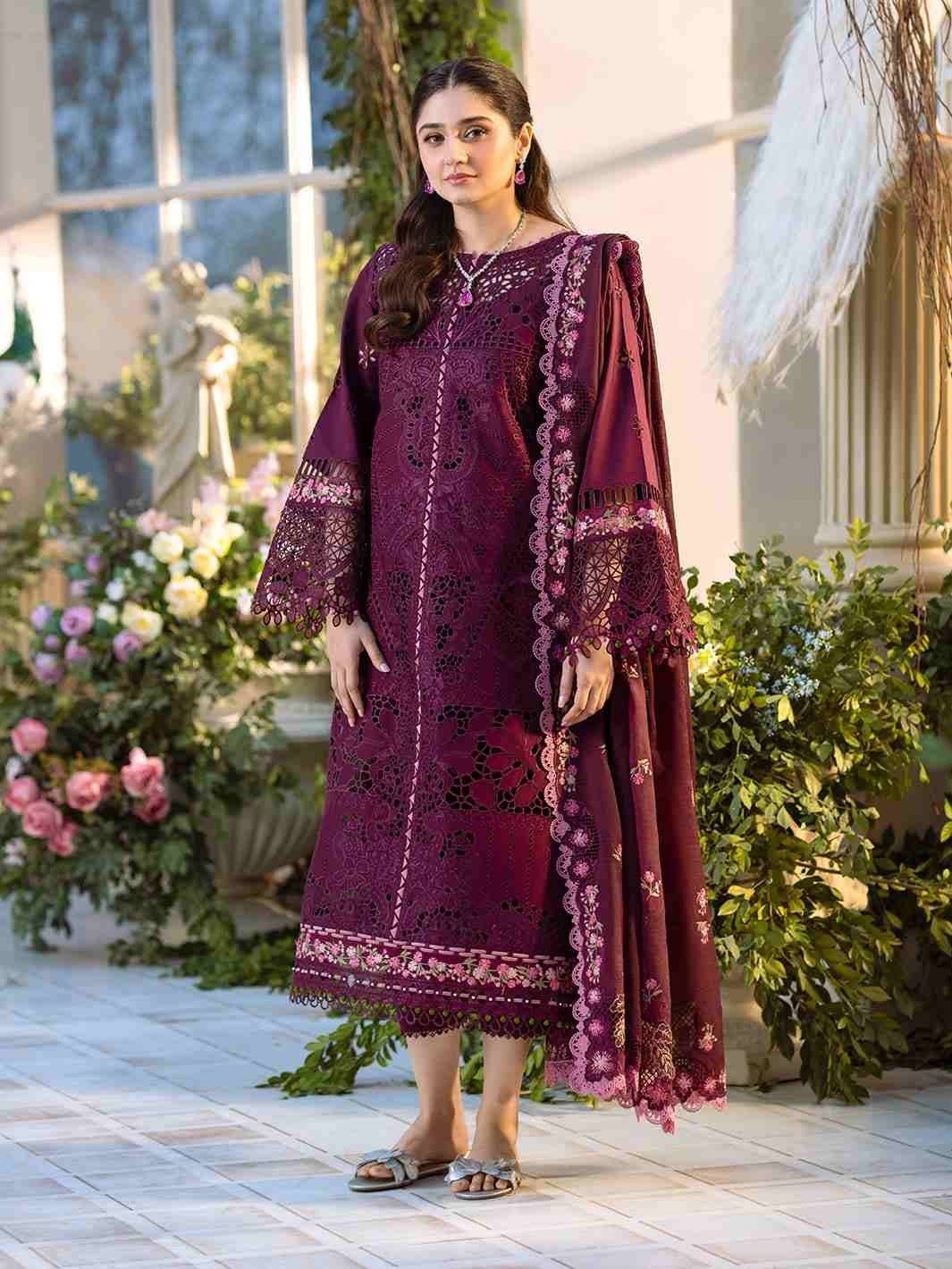 BIN ILYAS LAWN - Durfishan plum