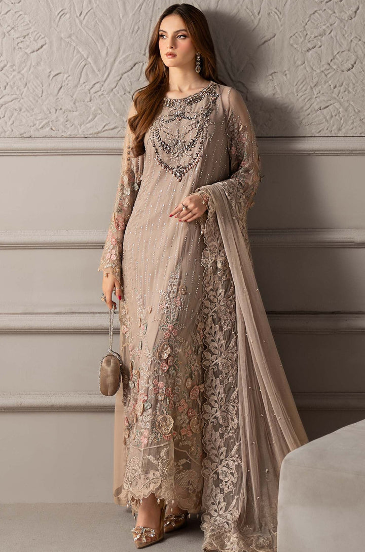 M.B - LAWN - Embelish brw