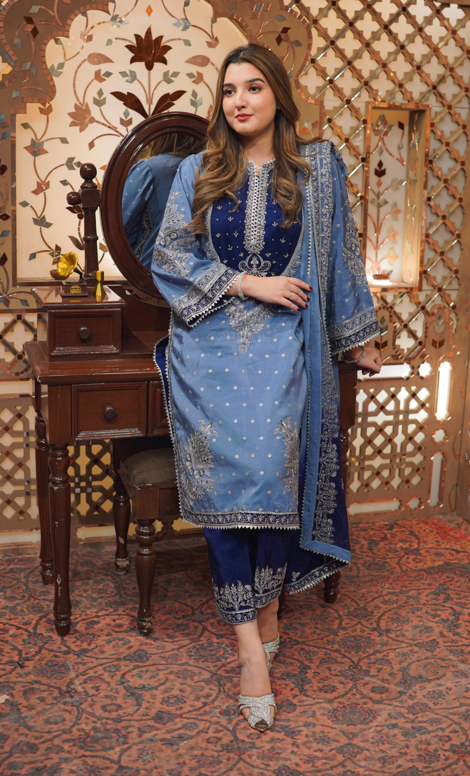 Aneela’s SILK - Newyear blue