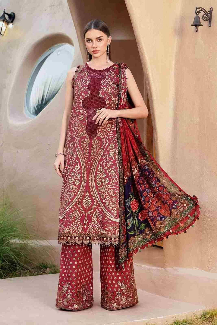 M.B MPrints Embroidered Lawn MPT (2A)