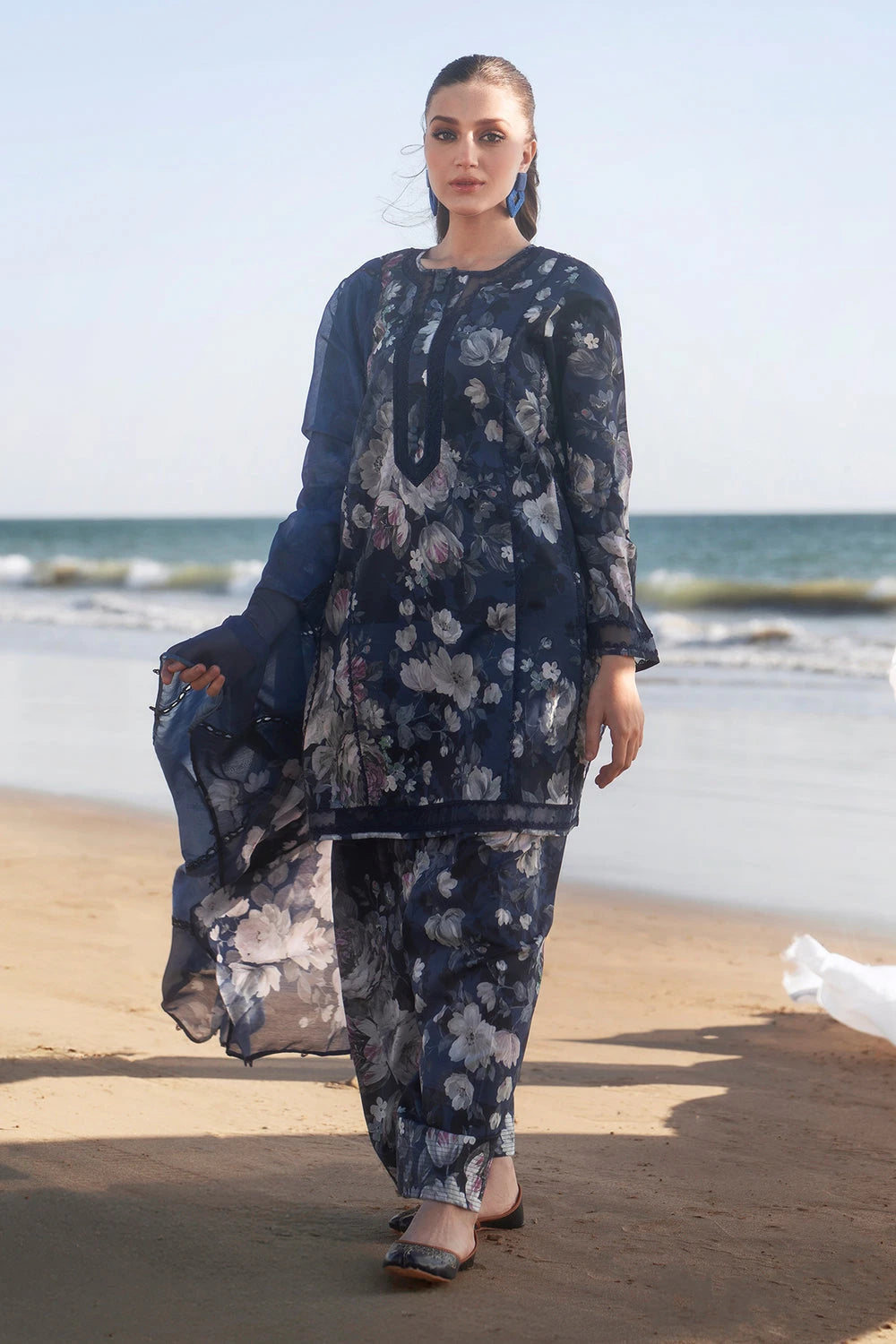 Baroque linen - Bluess