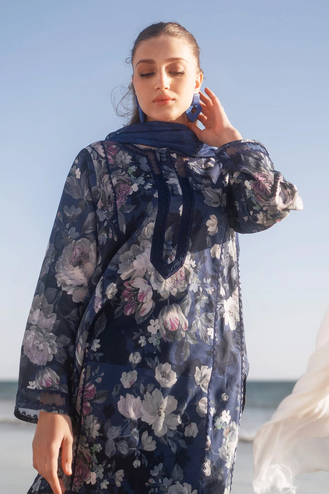 Baroque linen - Bluess
