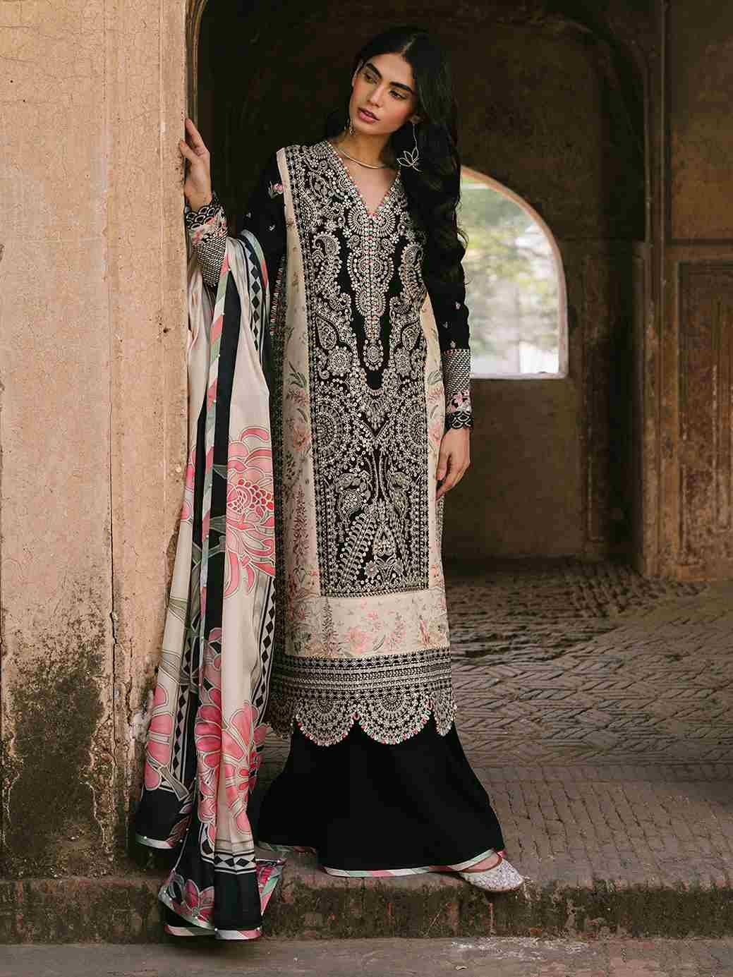 BIN ILYAS LAWN ~ GULABI BAGH