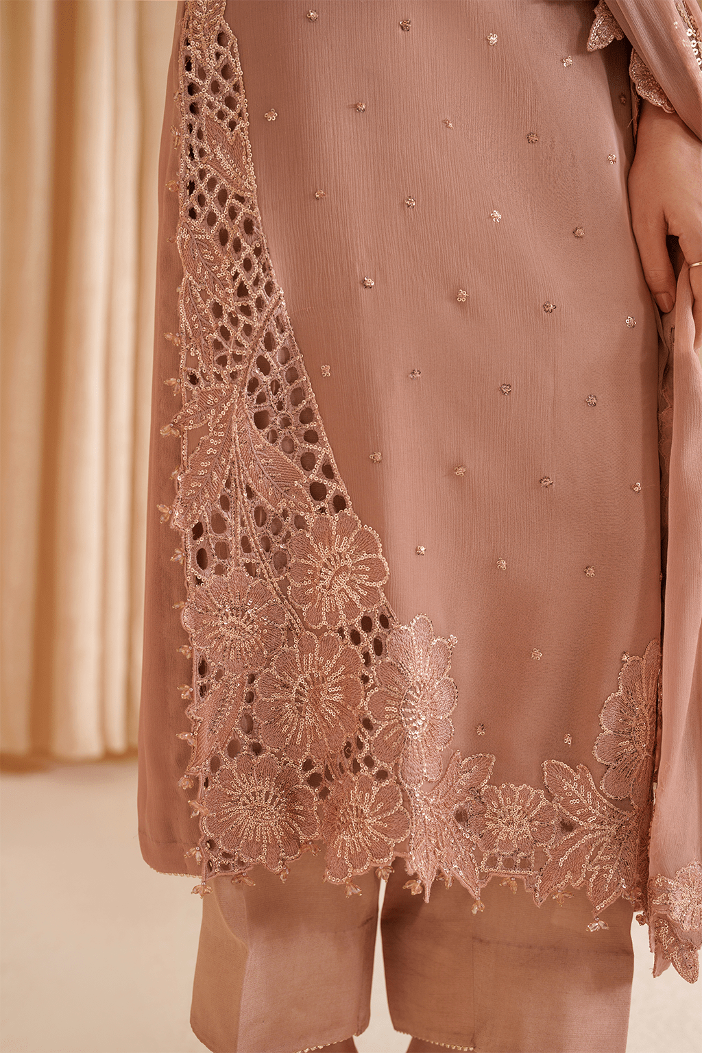 IZNIK - Coral peach chifos