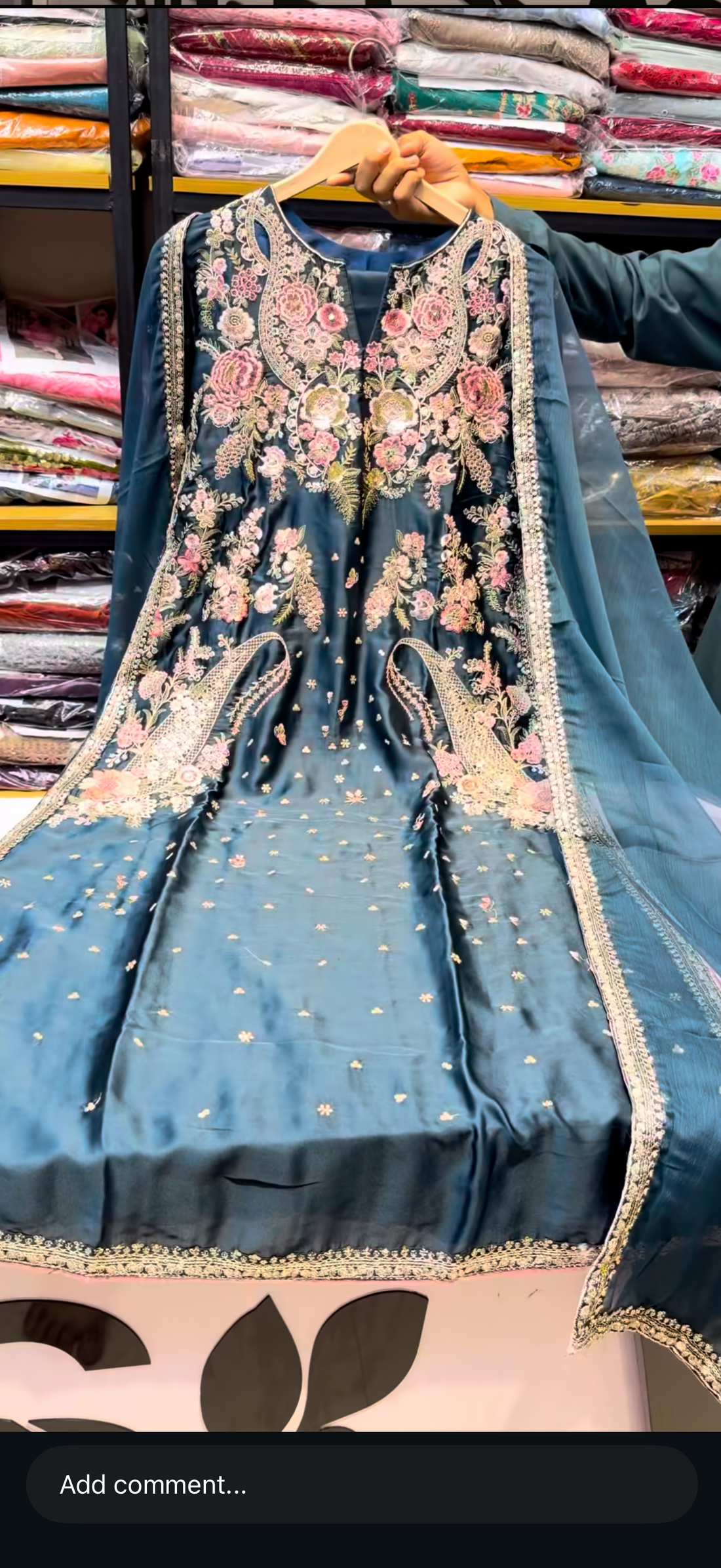 Peacock- Pret Kaftan