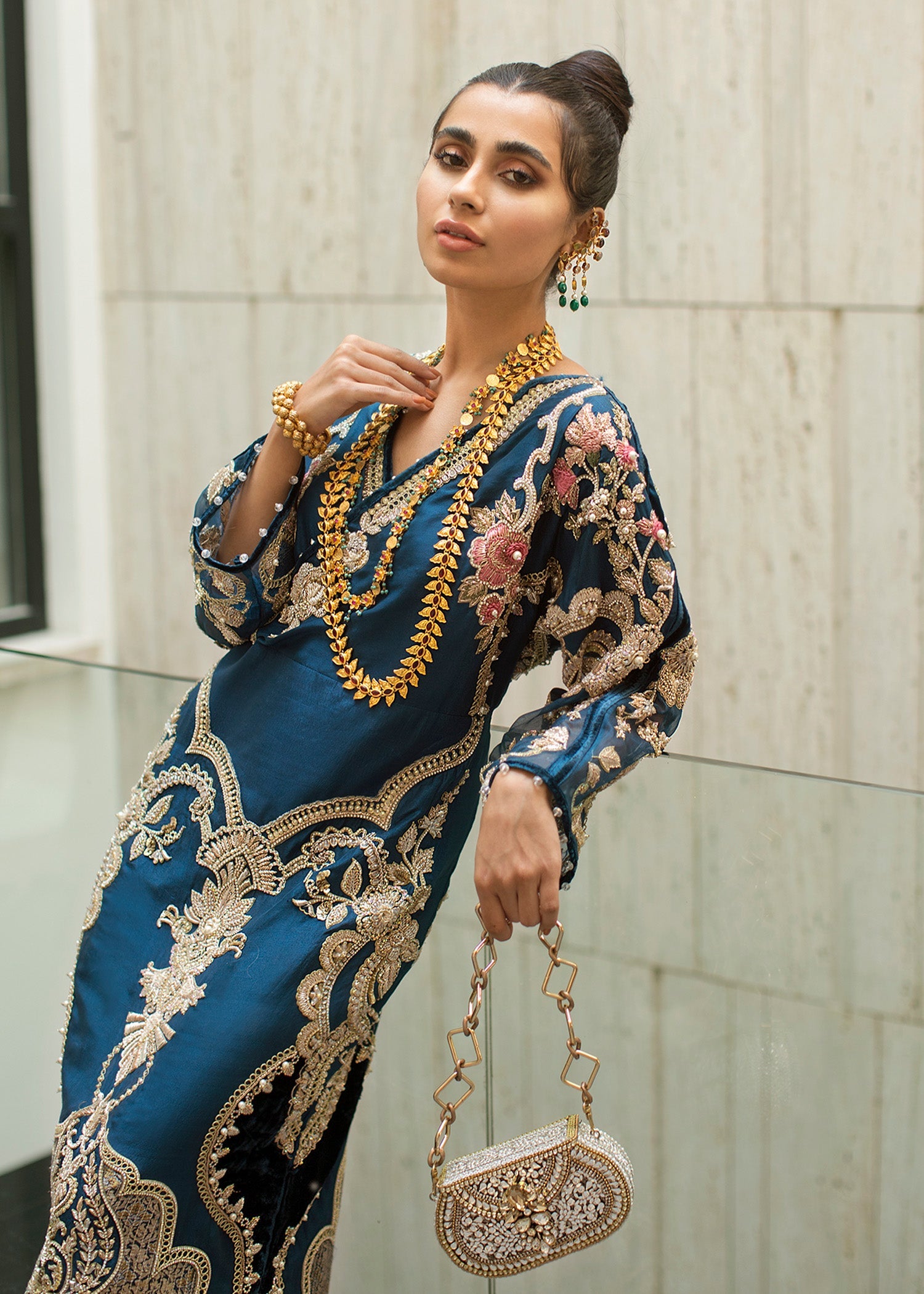 Sara Rohail | Azure | Royal blue