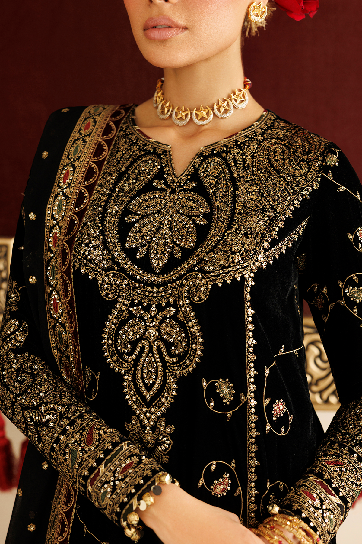 Jazmin Velvet formal - chandni