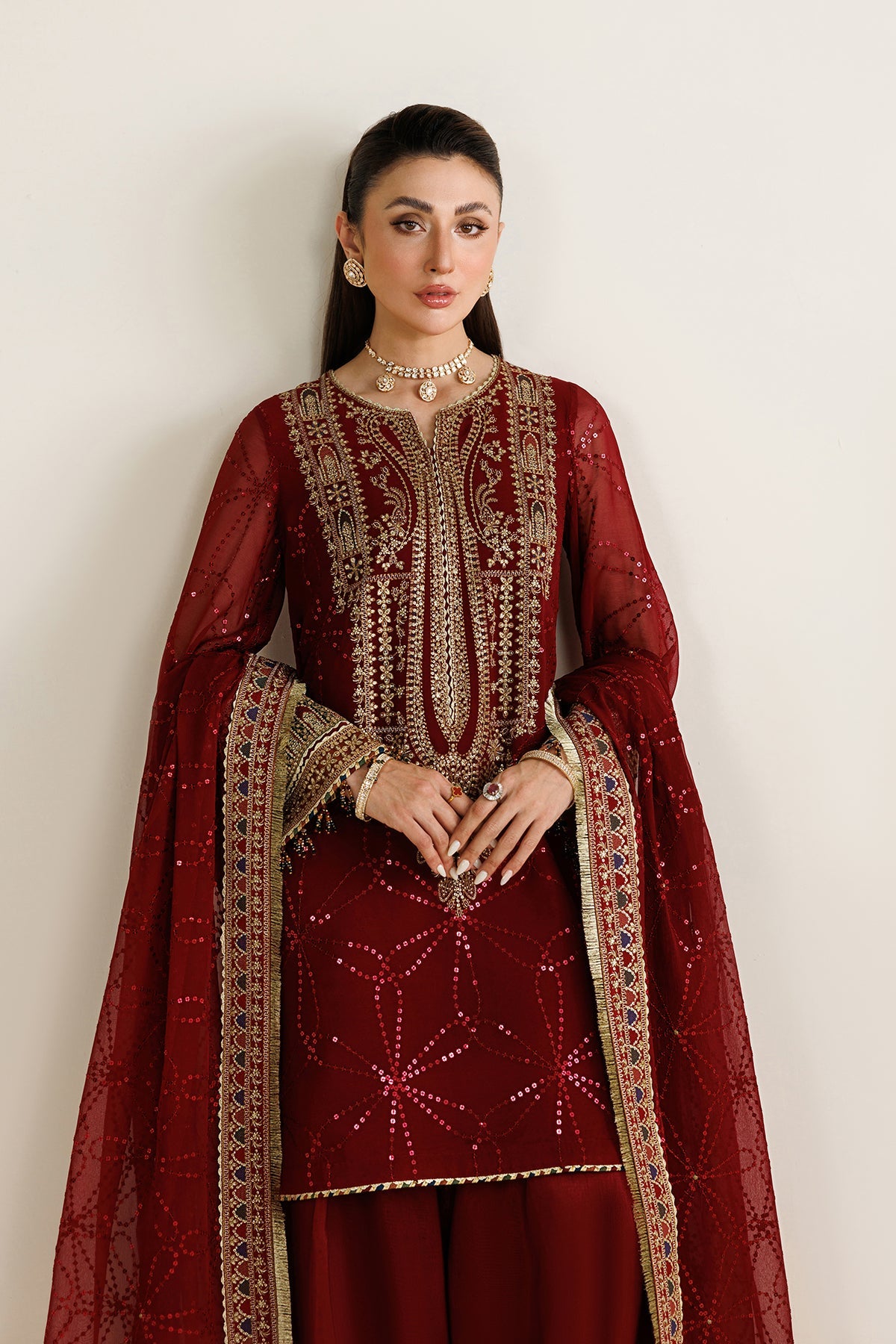 Jazmin | Mehroon Ruby