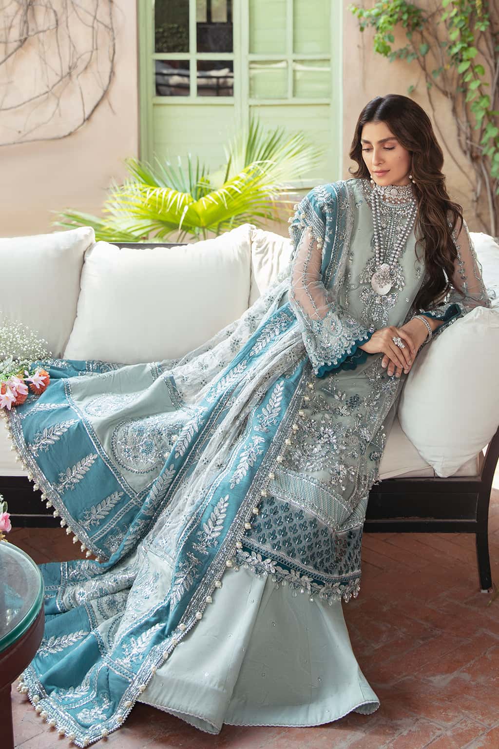 Afrozeh Hayyat Wedding Formals Embroidered 3Pc