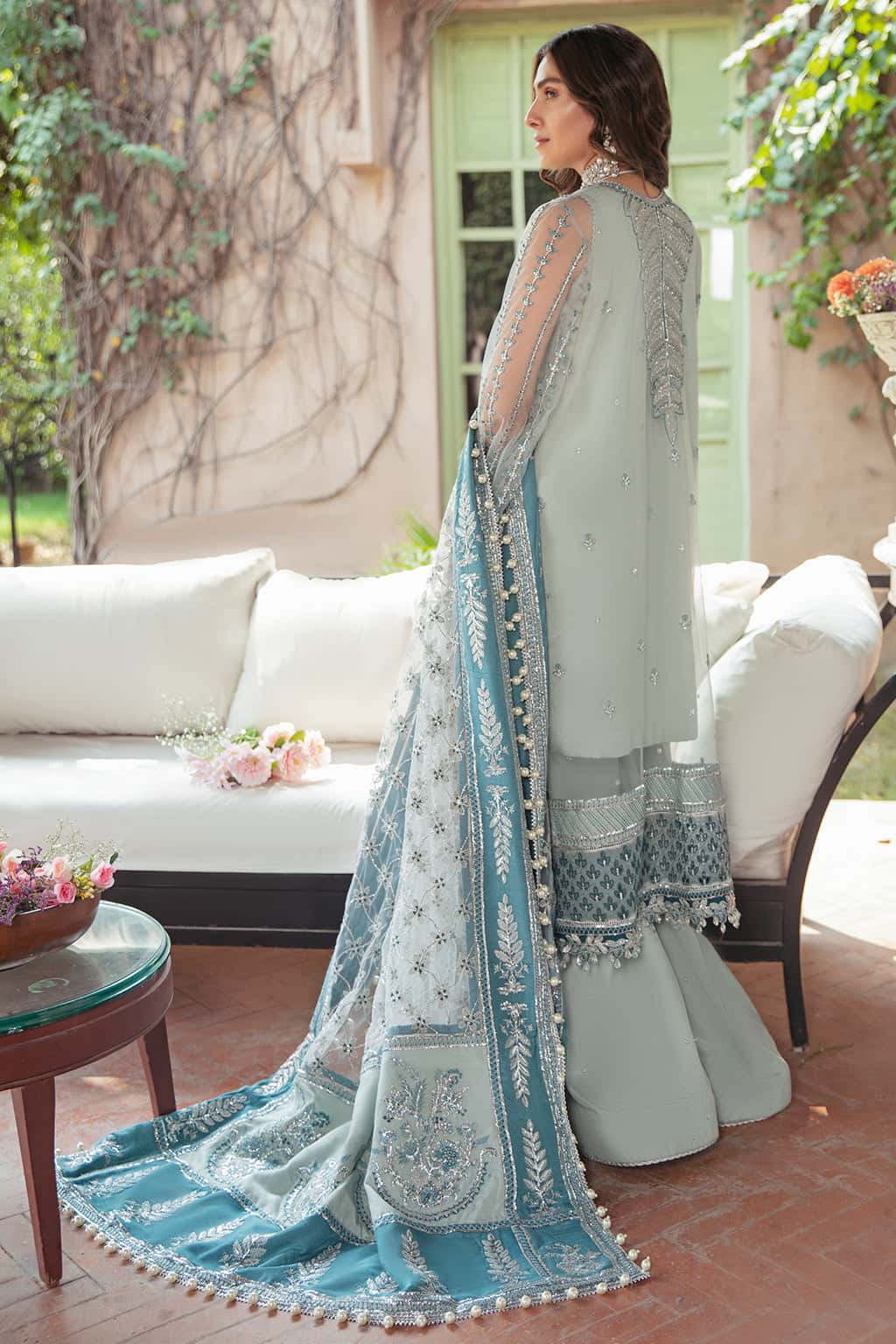 Afrozeh Hayyat Wedding Formals Embroidered 3Pc