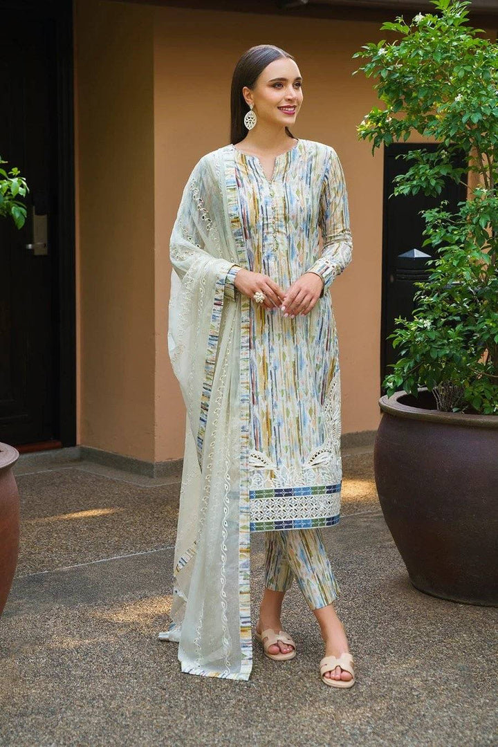 IZNIK LAWN - Ash beige