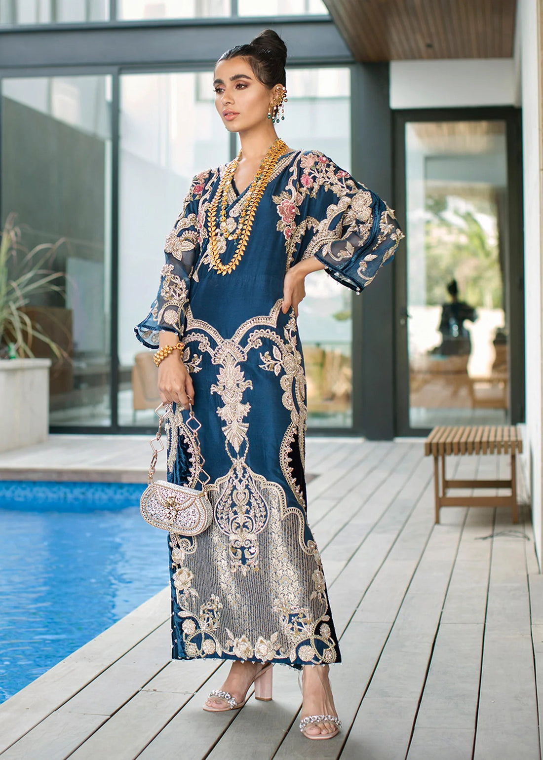 Sara Rohail | Azure | Royal blue