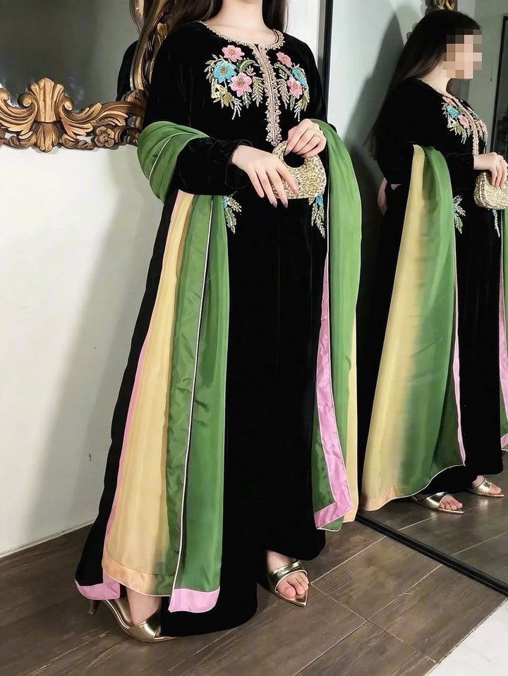 Kaftan - jet black 05