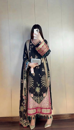 Ethnc- black tea - kaftan