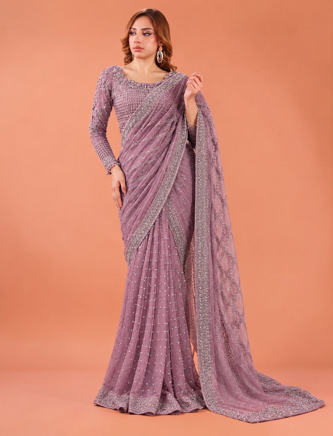 LILAC SAREE - MB