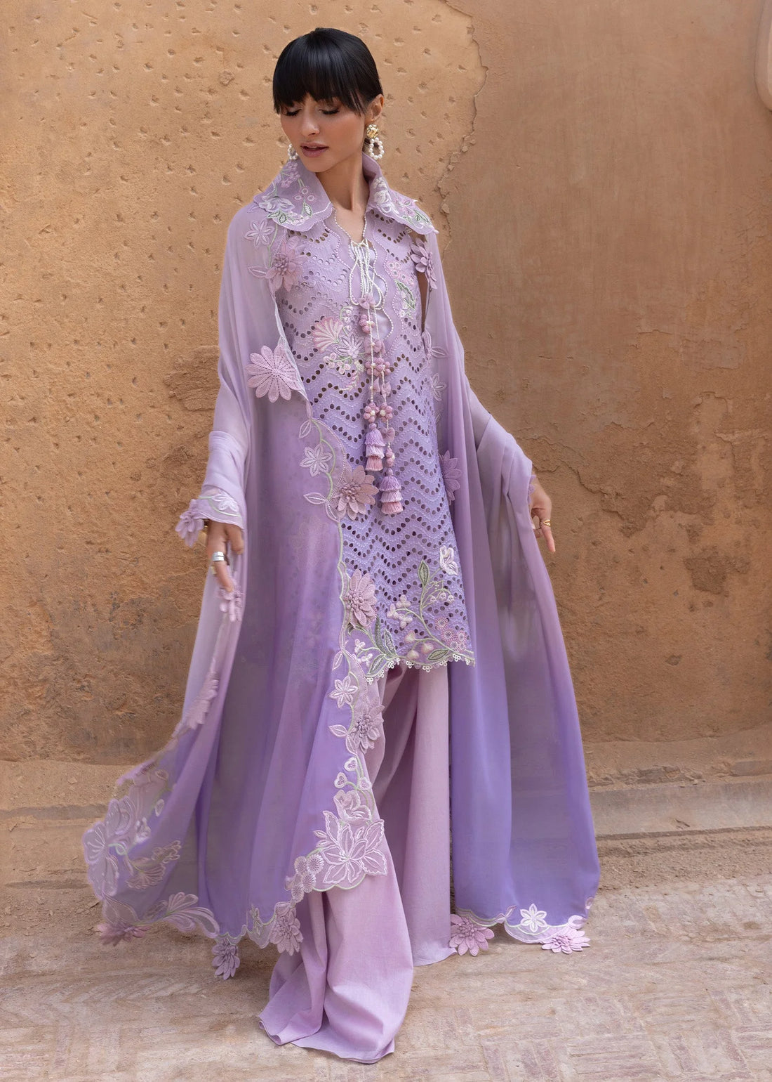 Crimson - ombre lilac