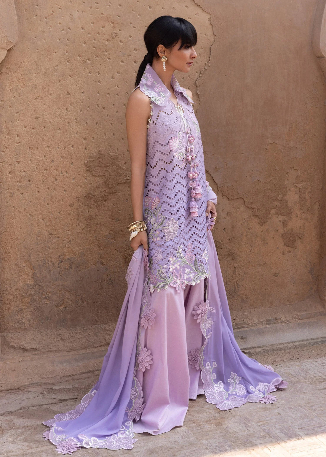 Crimson - ombre lilac
