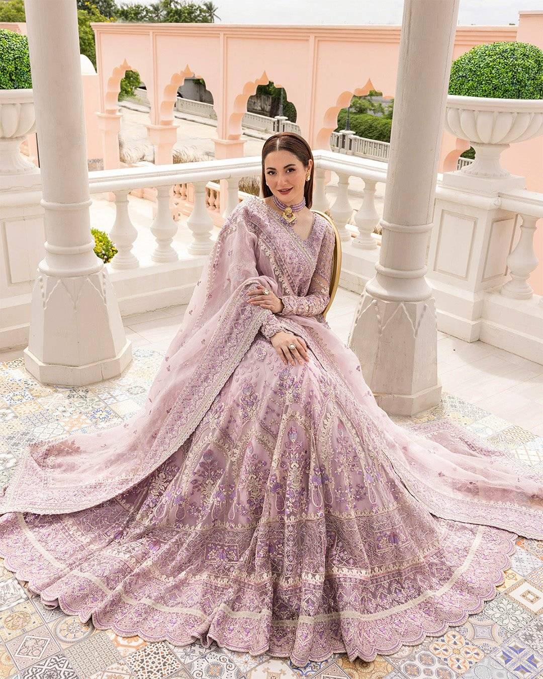 FAIZA SAQ MAXI LILAC HANIA