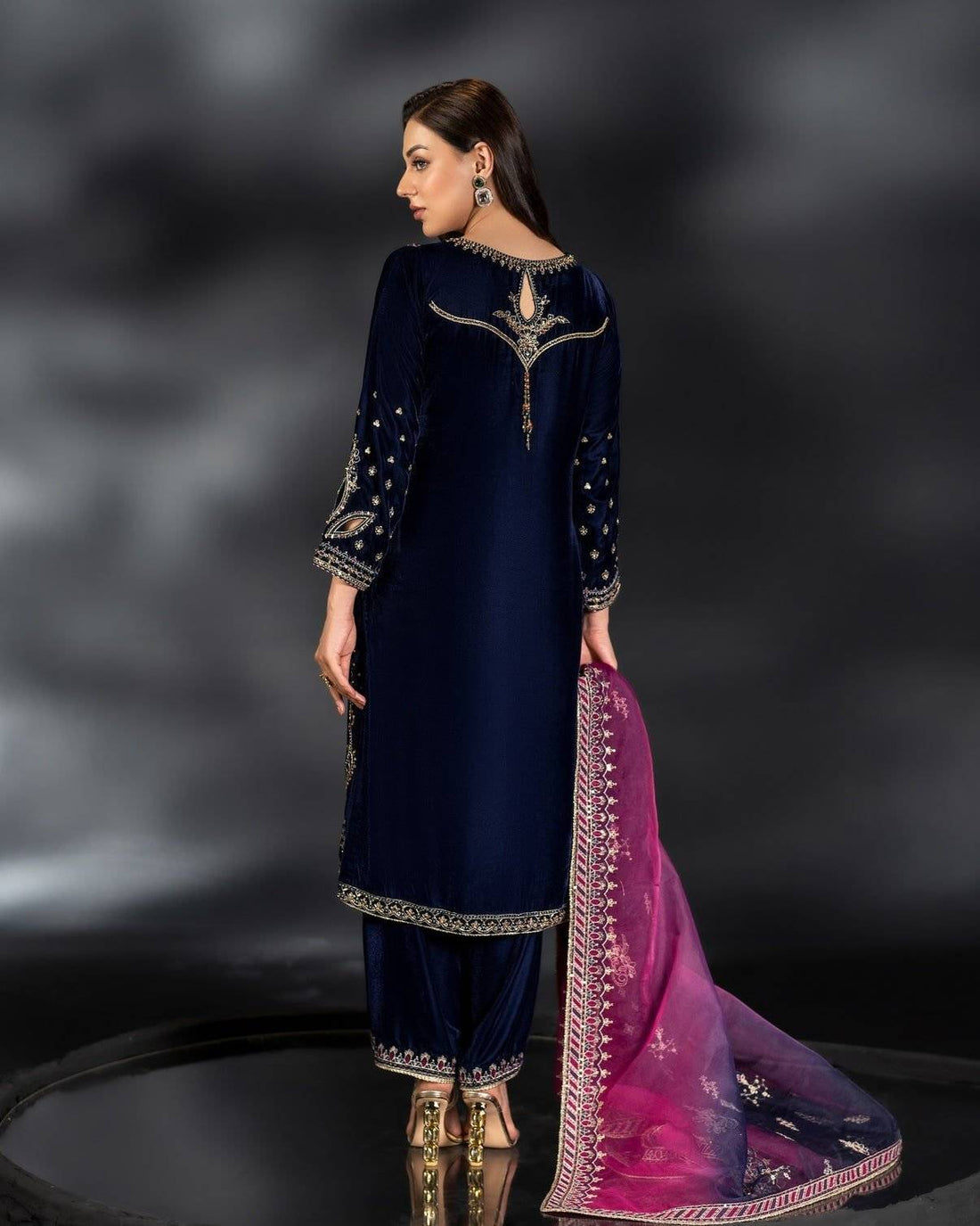 NAQSHI VELVET BLUE