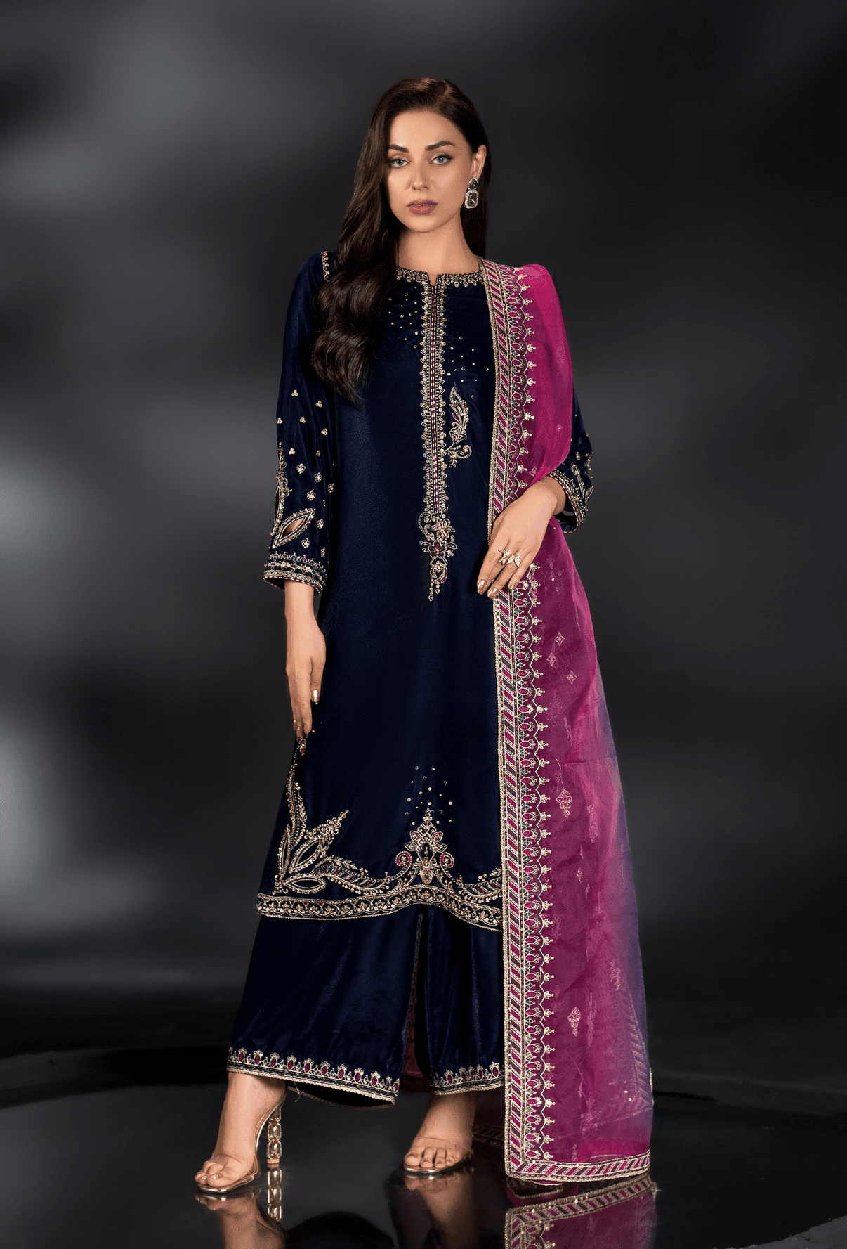 NAQSHI VELVET BLUE