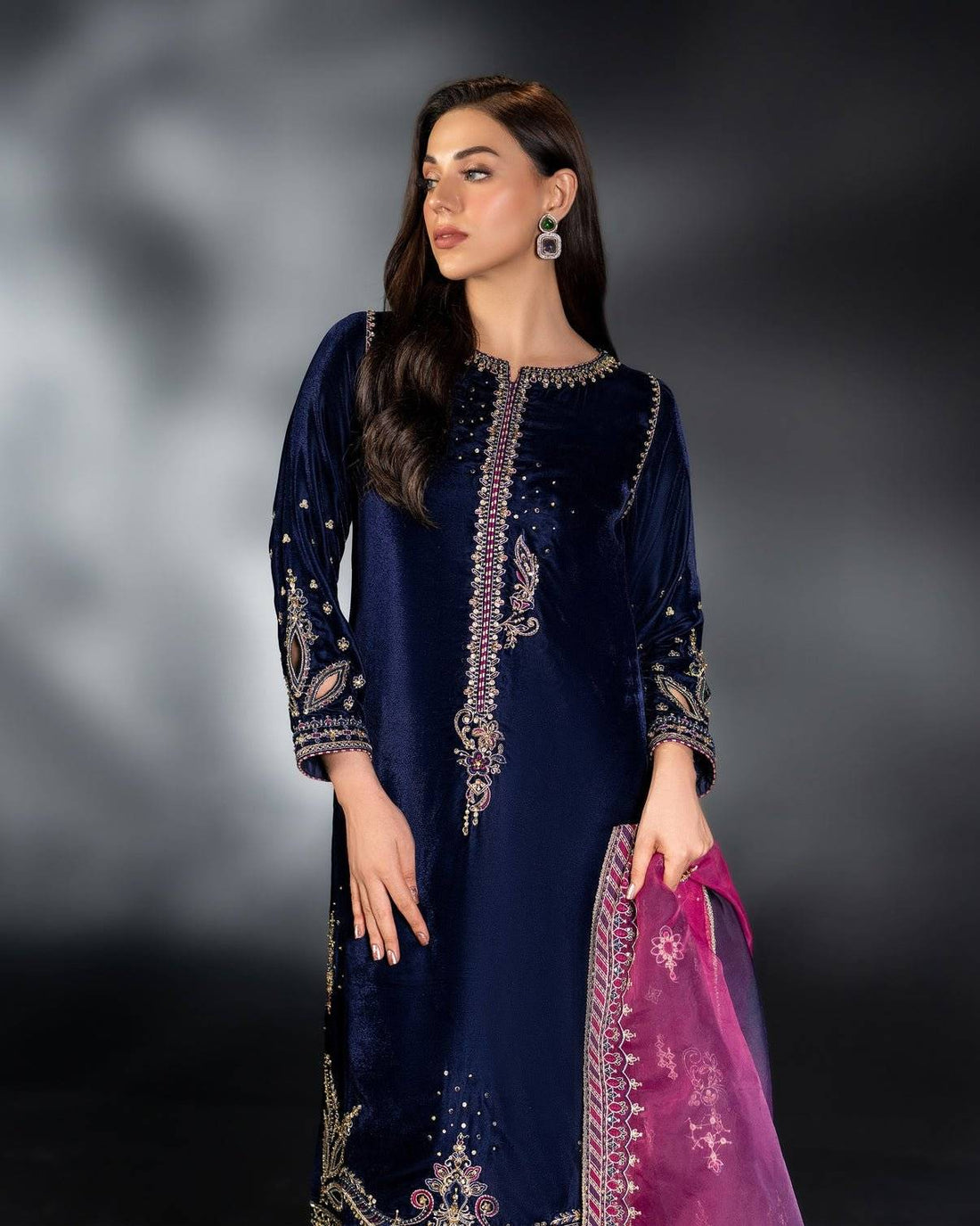 NAQSHI VELVET BLUE