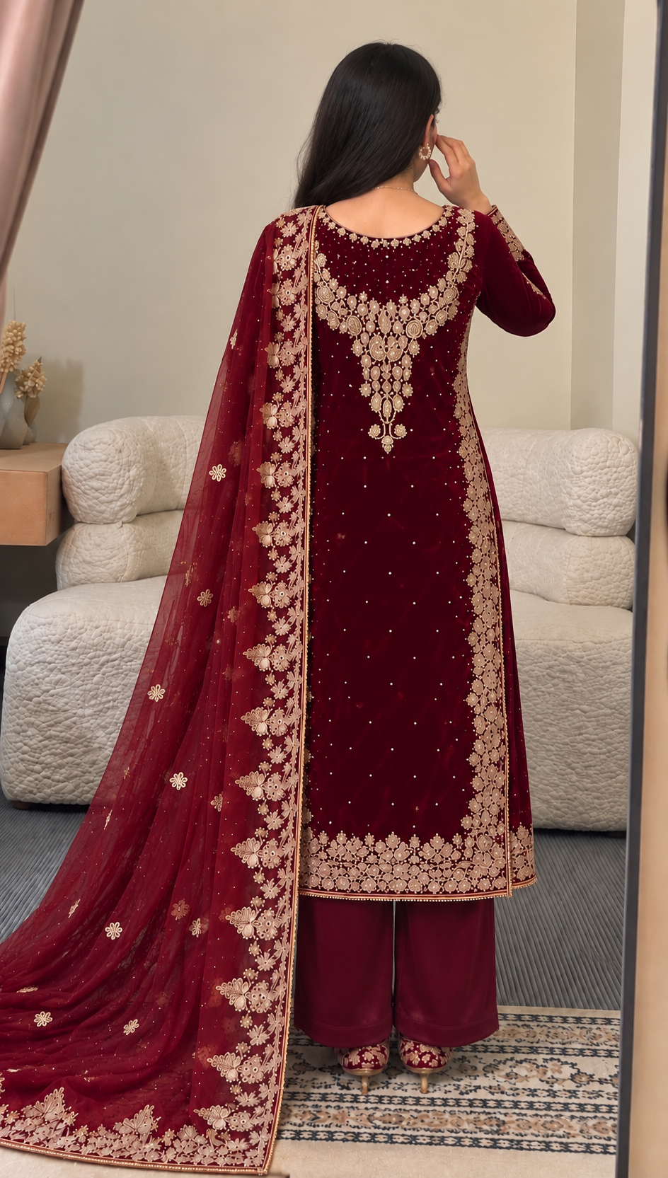 MEROON - Velvet 022