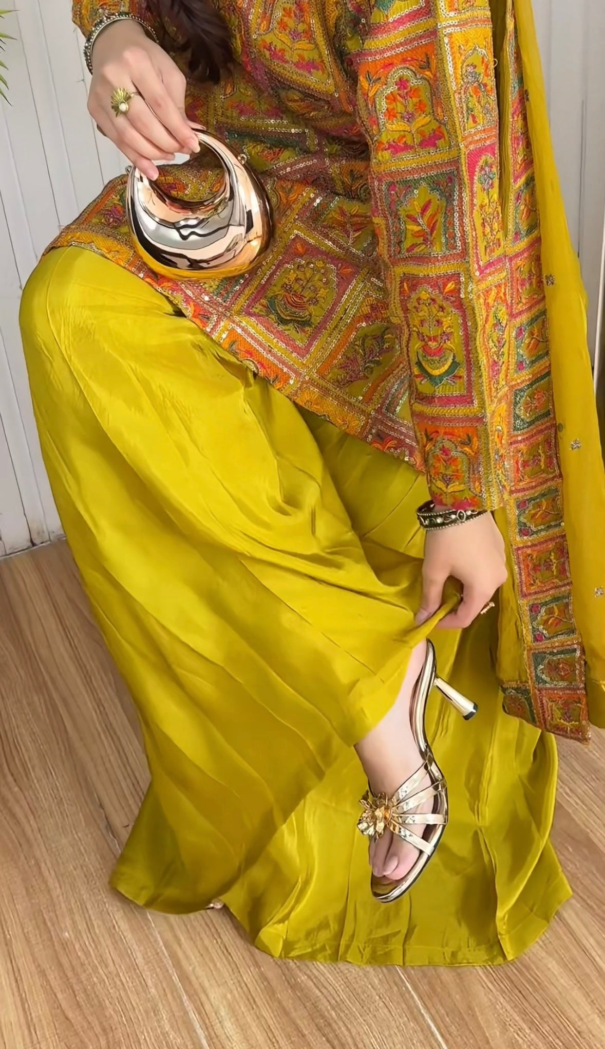 Dhani - Geometric Silk ready to wear