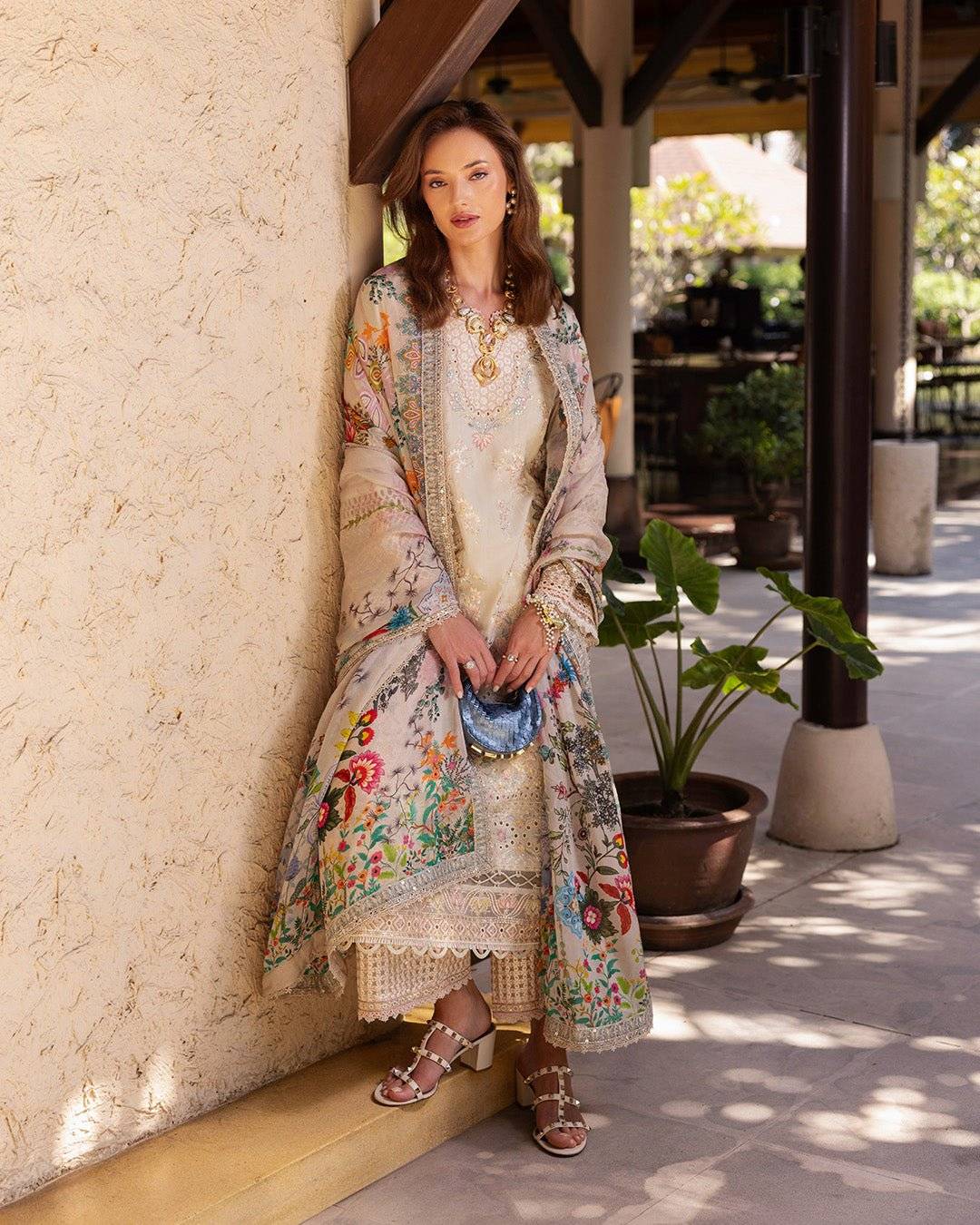FAIZA SAQLAIN - Lawn Delilah