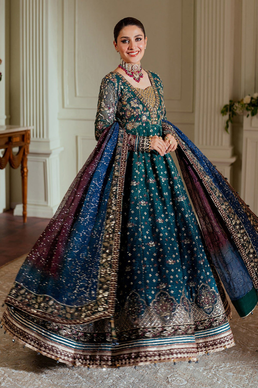 BAROQUE CHANTELLE (Teal Blue) 25