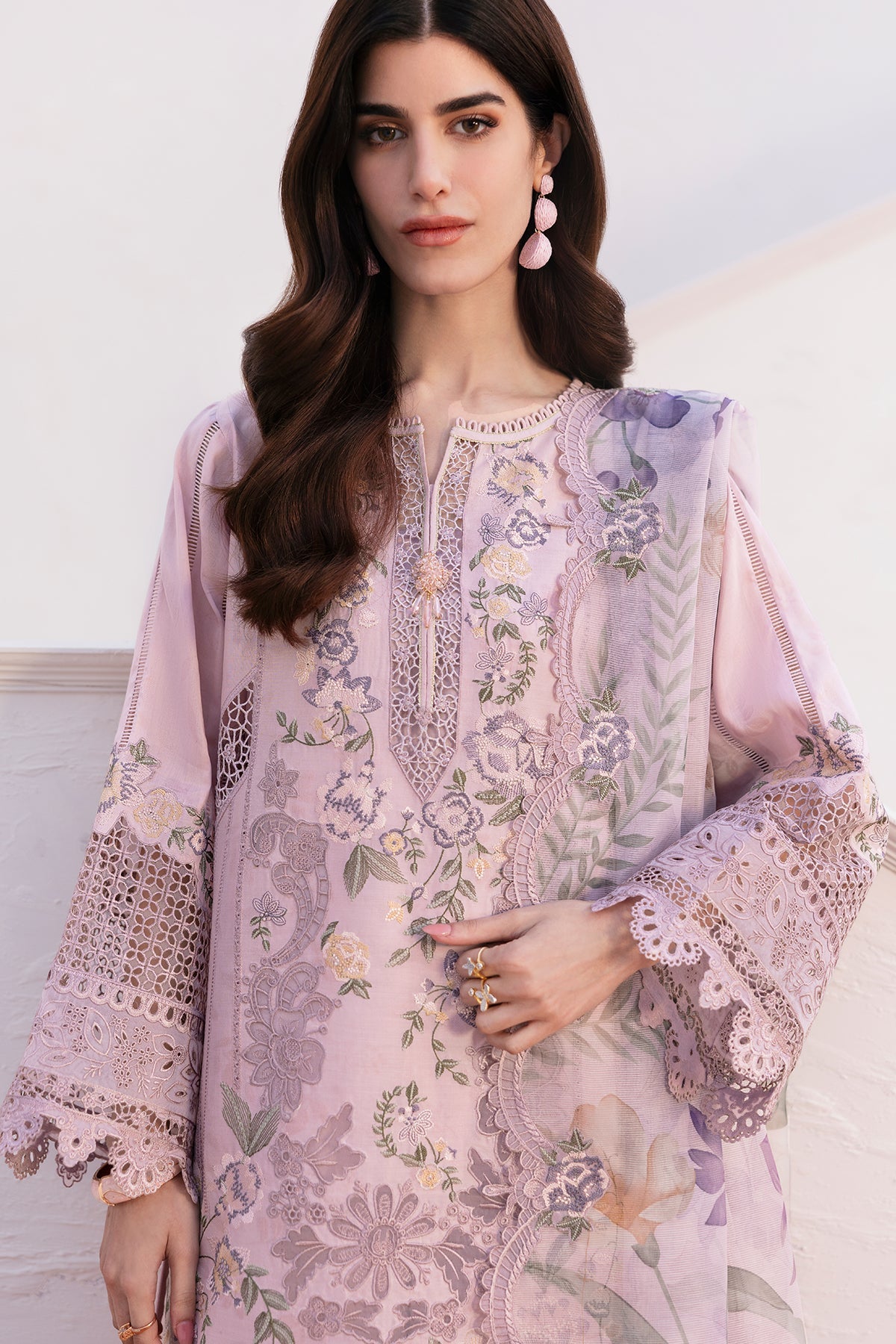 BAROQUE MAUVE LAWN - unstitch