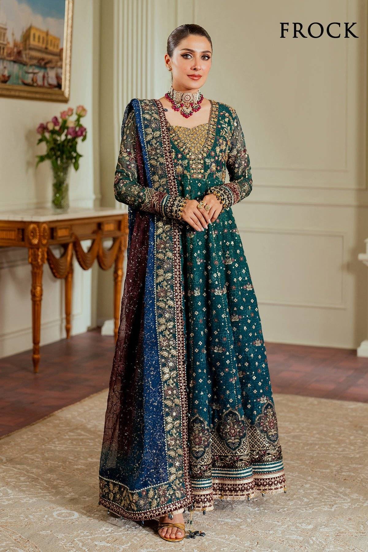 BAROQUE CHANTELLE (Teal Blue) 25