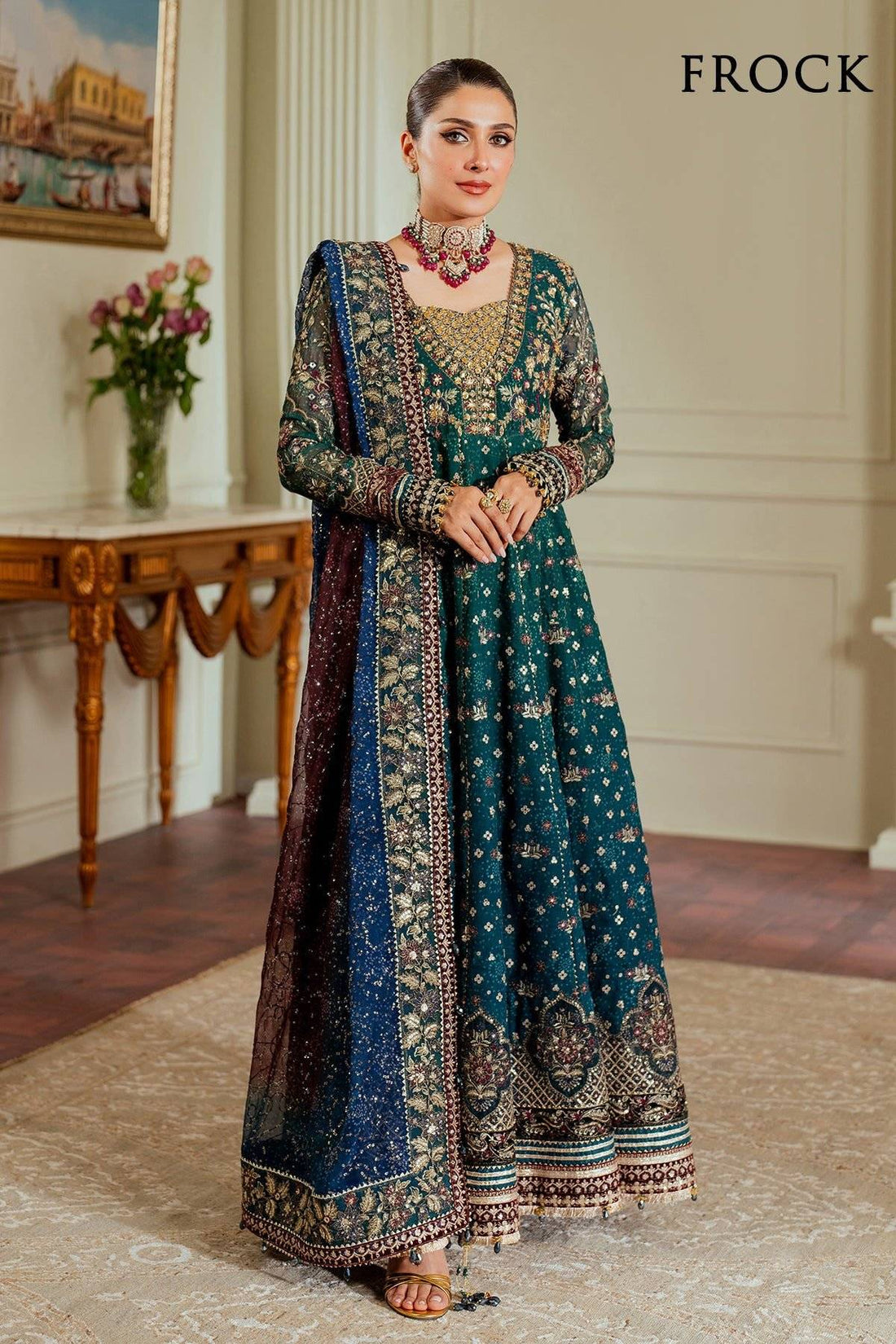 BAROQUE CHANTELLE (Teal Blue) 25