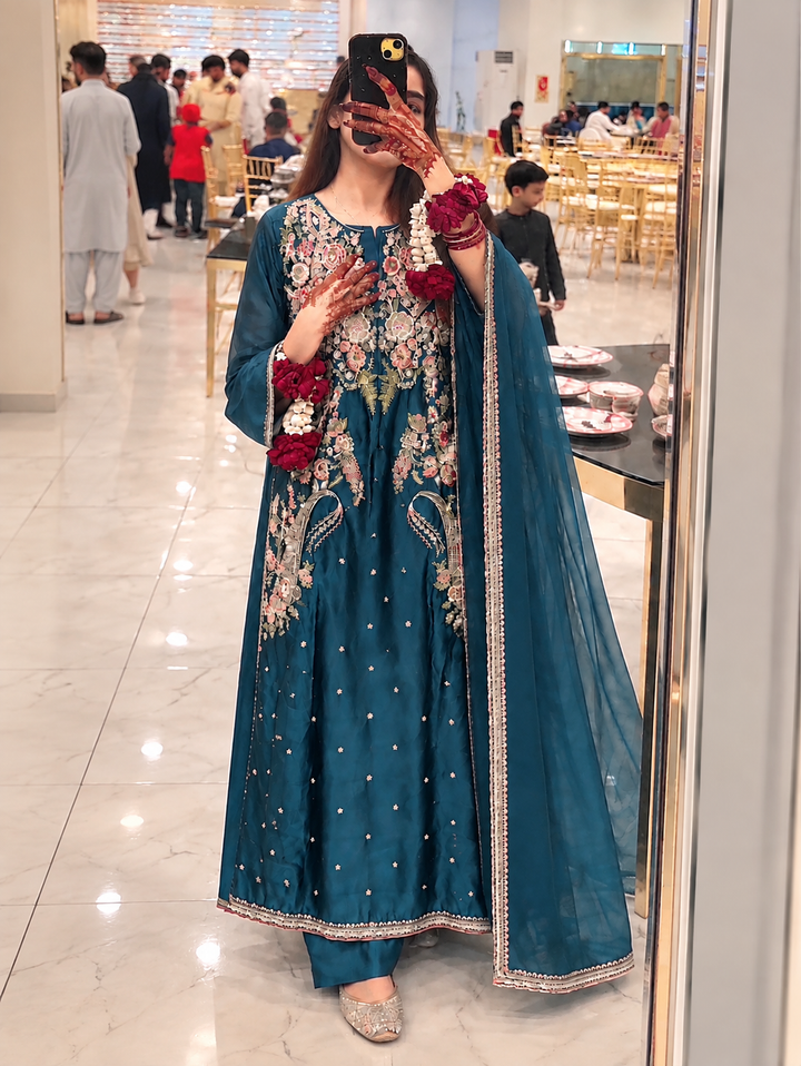 Peacock- Pret Kaftan