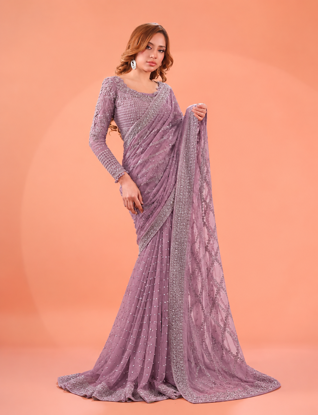 LILAC SAREE - MB