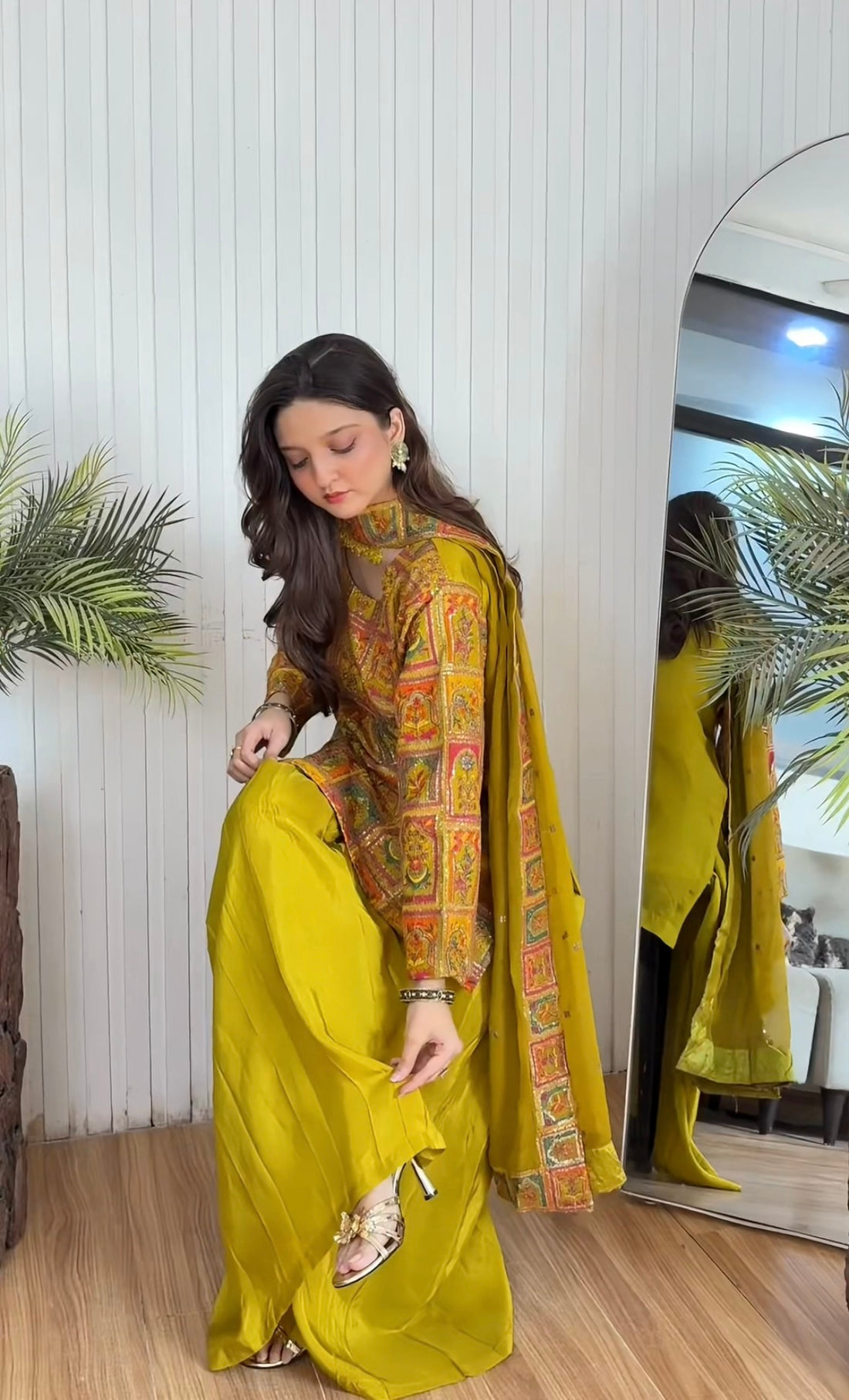 Dhani - Geometric Silk ready to wear