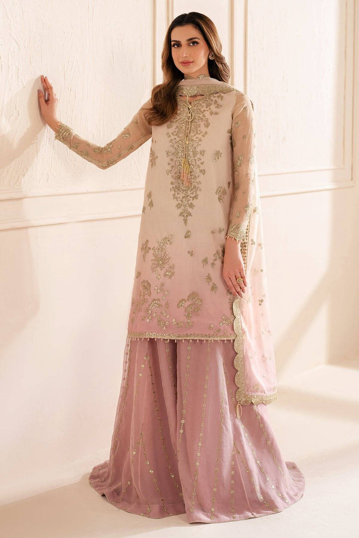 Jazmin - chiffon shaded pink