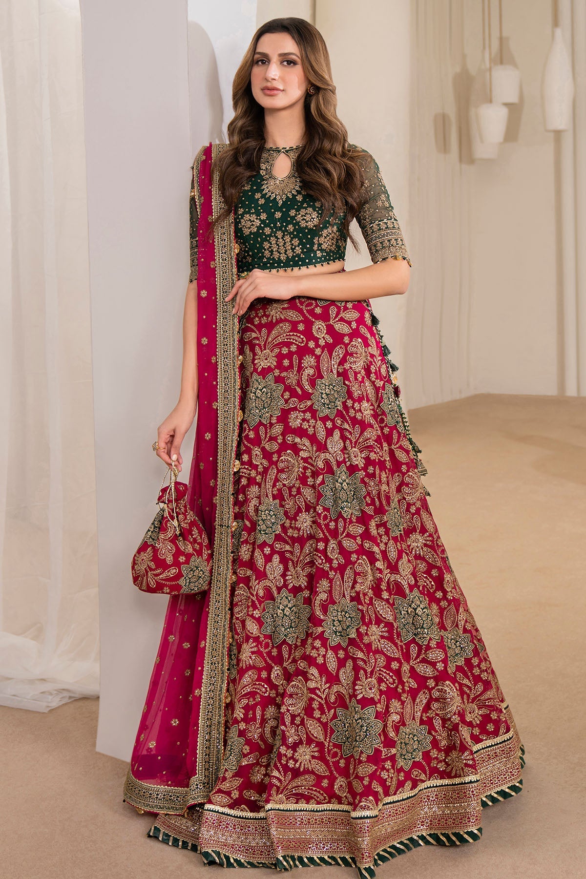 Jazmin | Meenakaari lengha