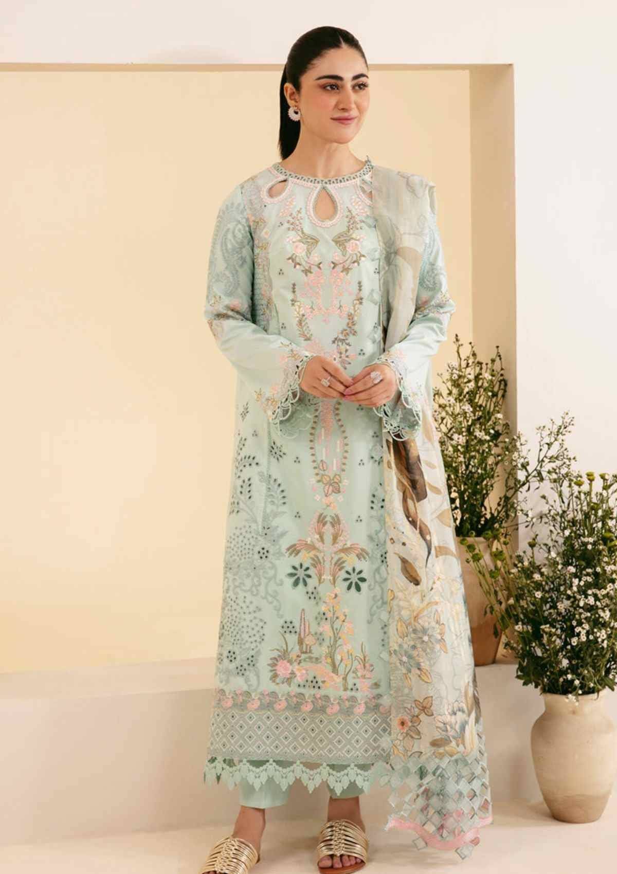QALAMKAR LAWN Qline pastels