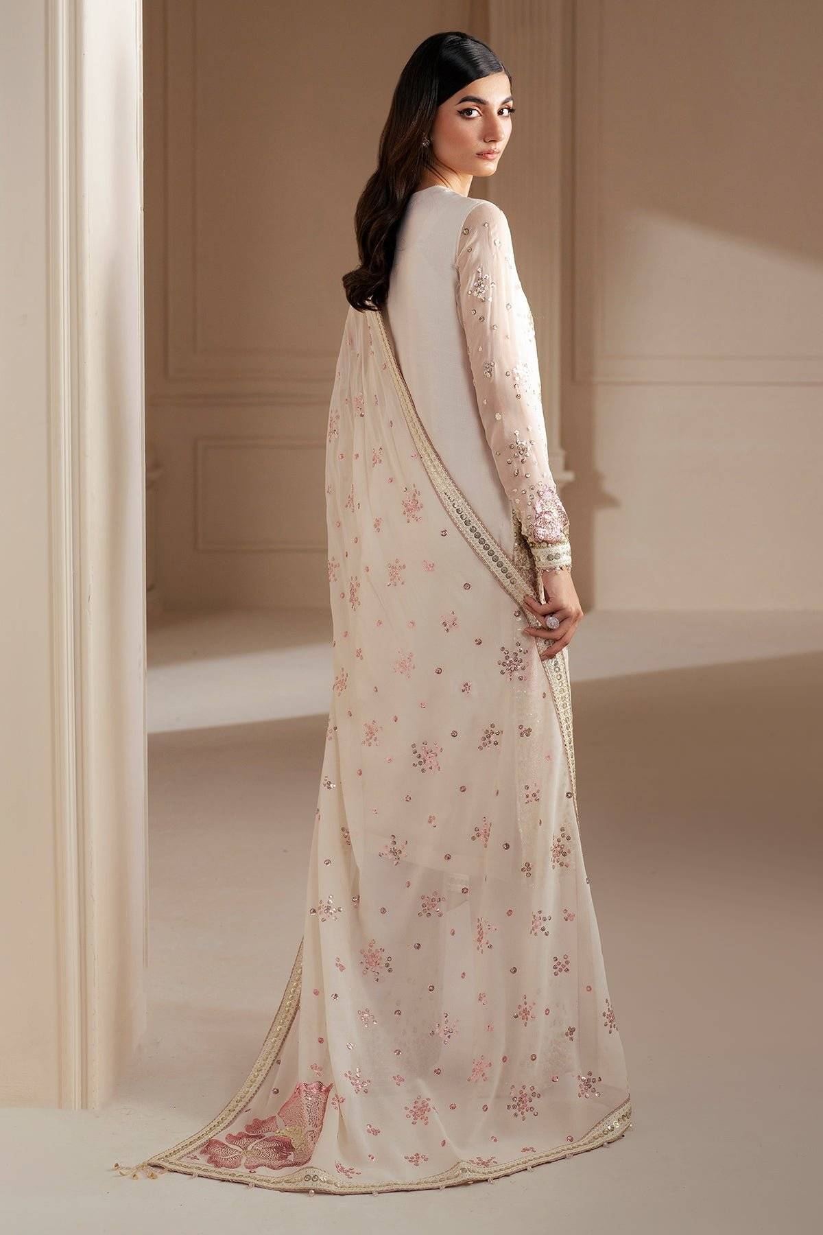 JAZMIN TWIN SEQ - Chiffon White