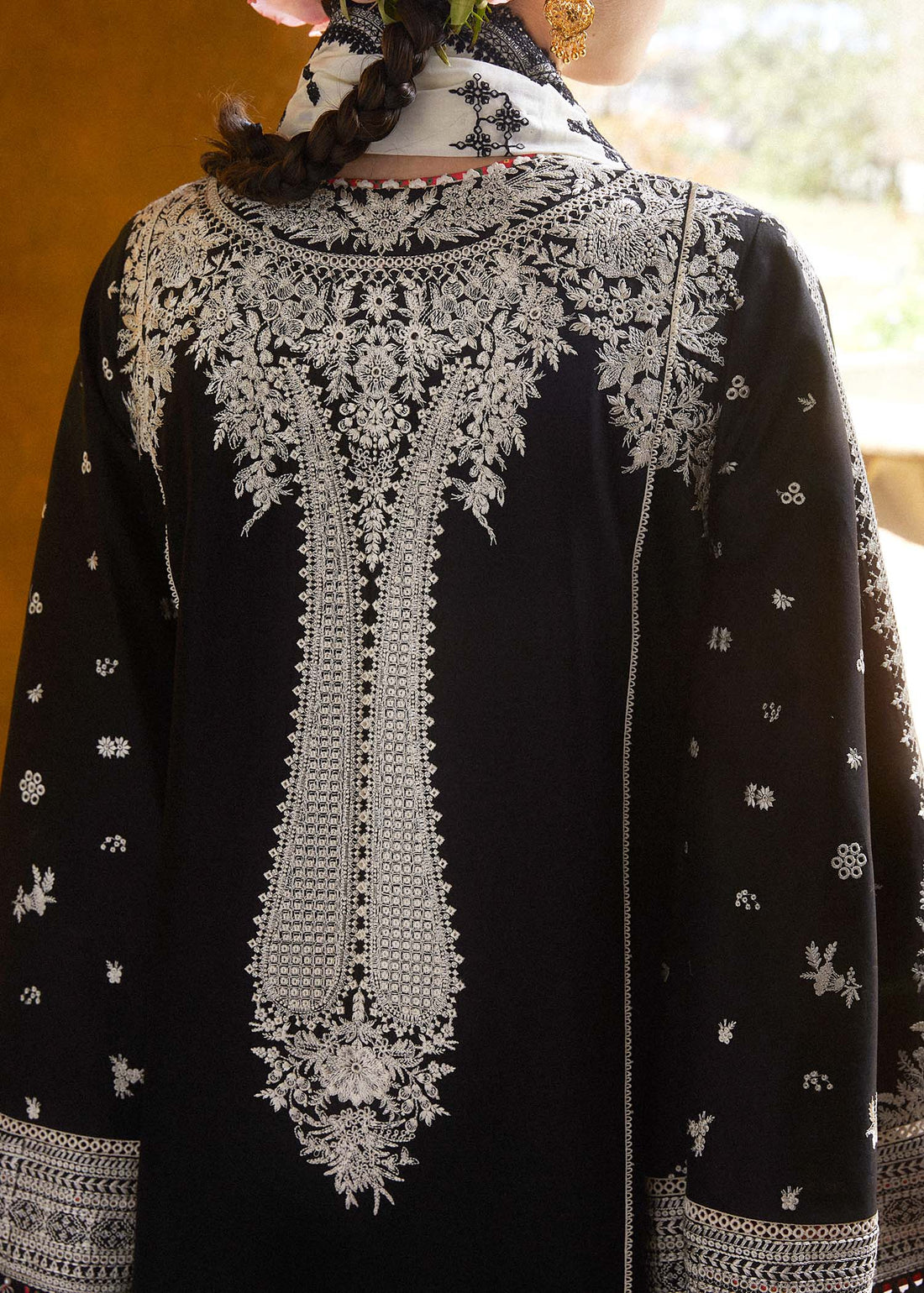 Hussain Rehar LAWN - Monochrome