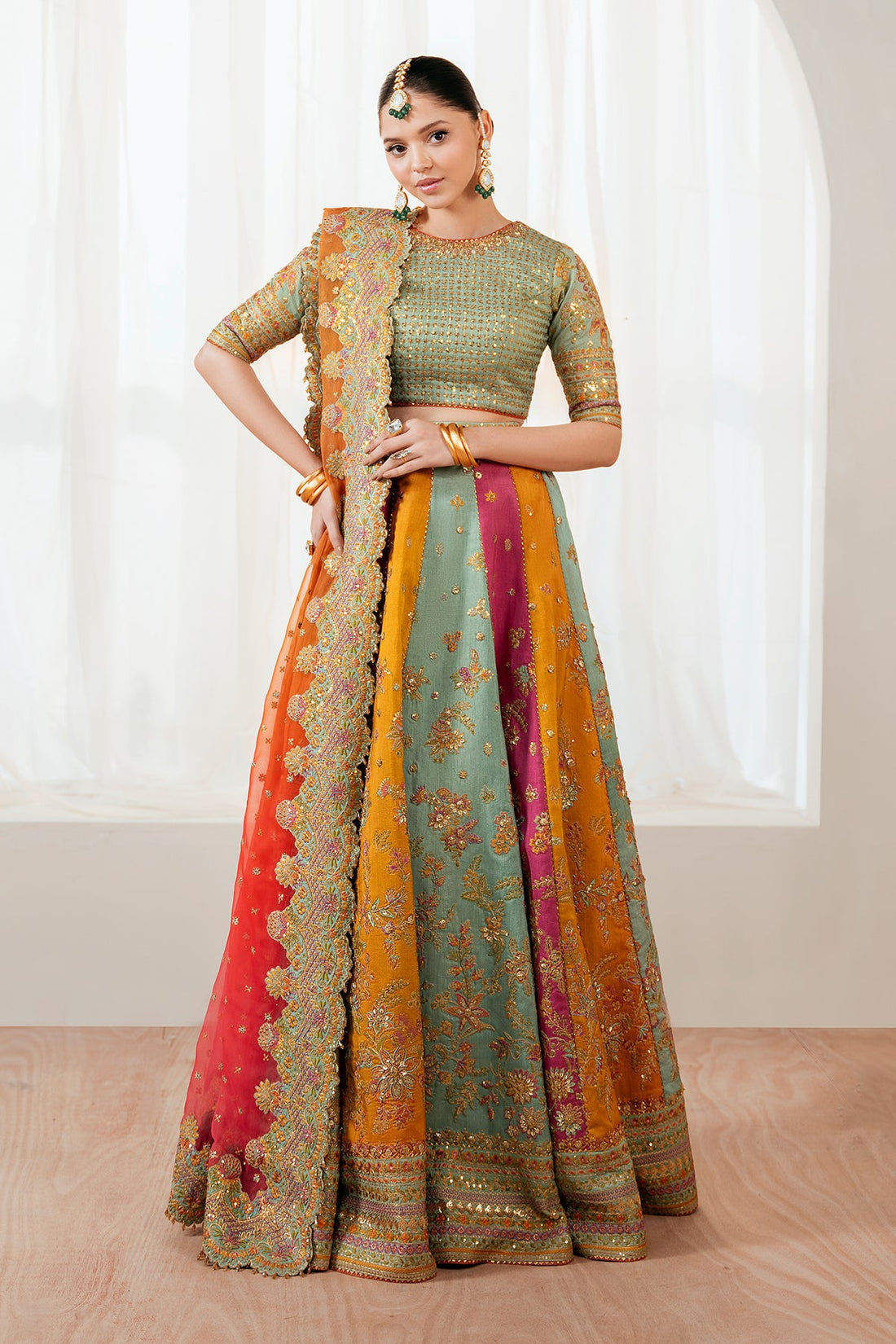 BAROQUE- DHOLKI MAXI