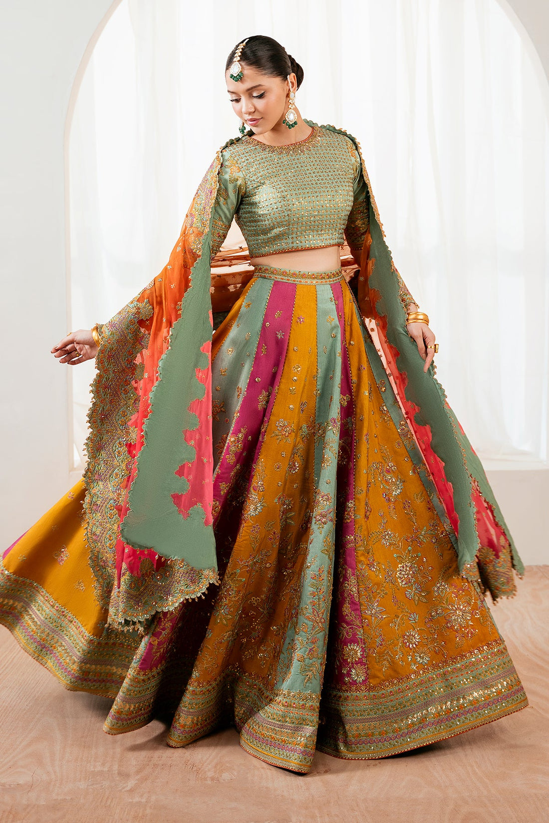 BAROQUE- DHOLKI MAXI