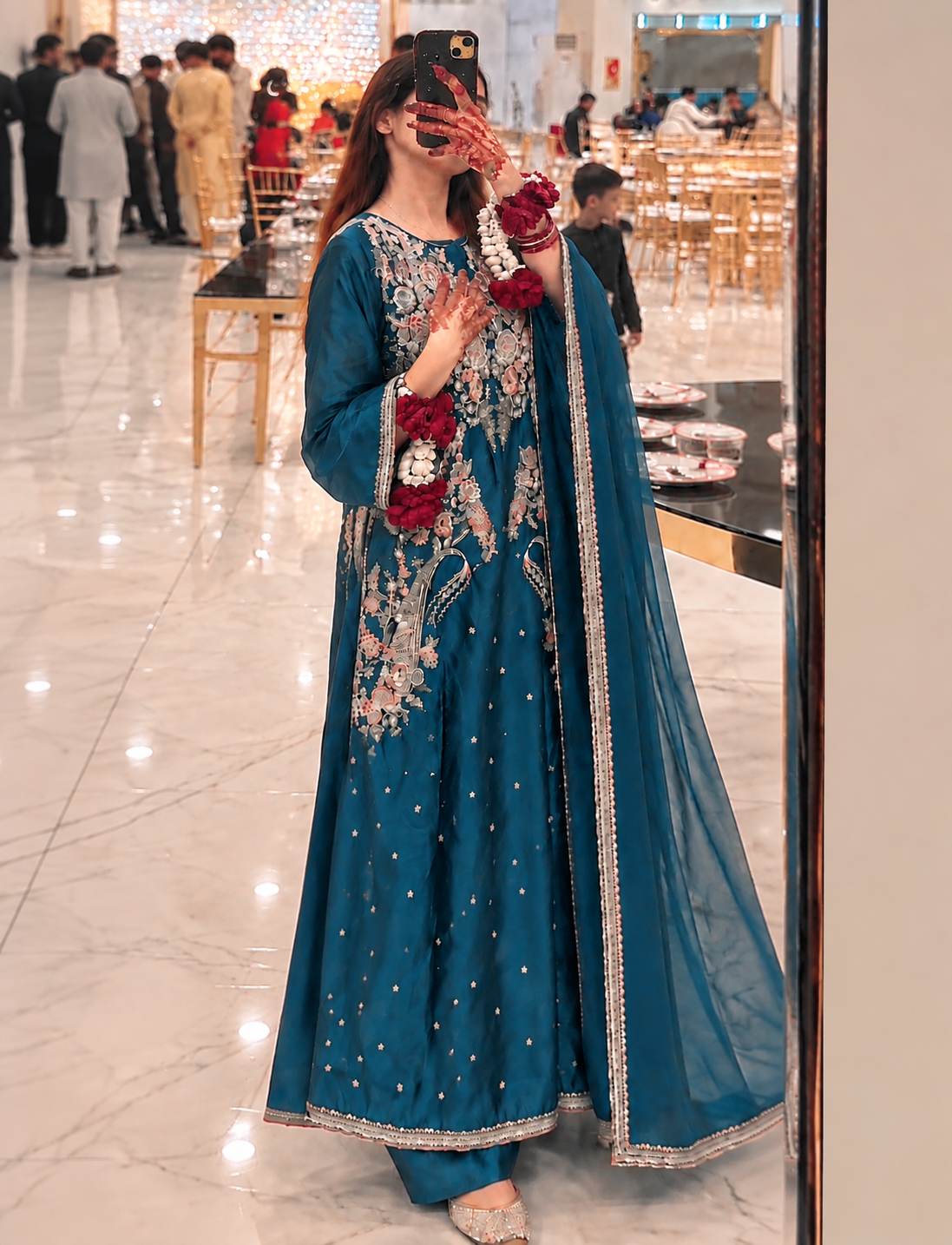 Peacock- Pret Kaftan