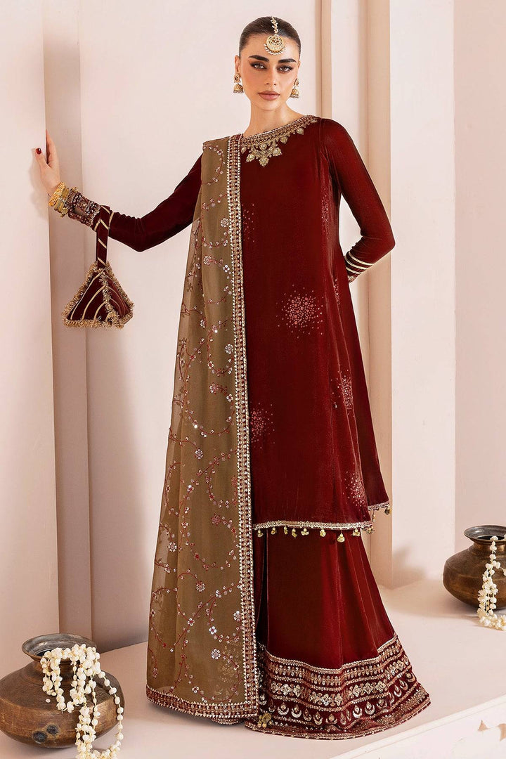 JAZMIN Velvet- mehroo Gold