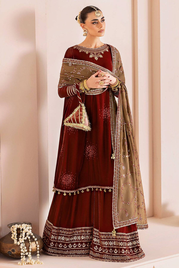 JAZMIN Velvet- mehroo Gold