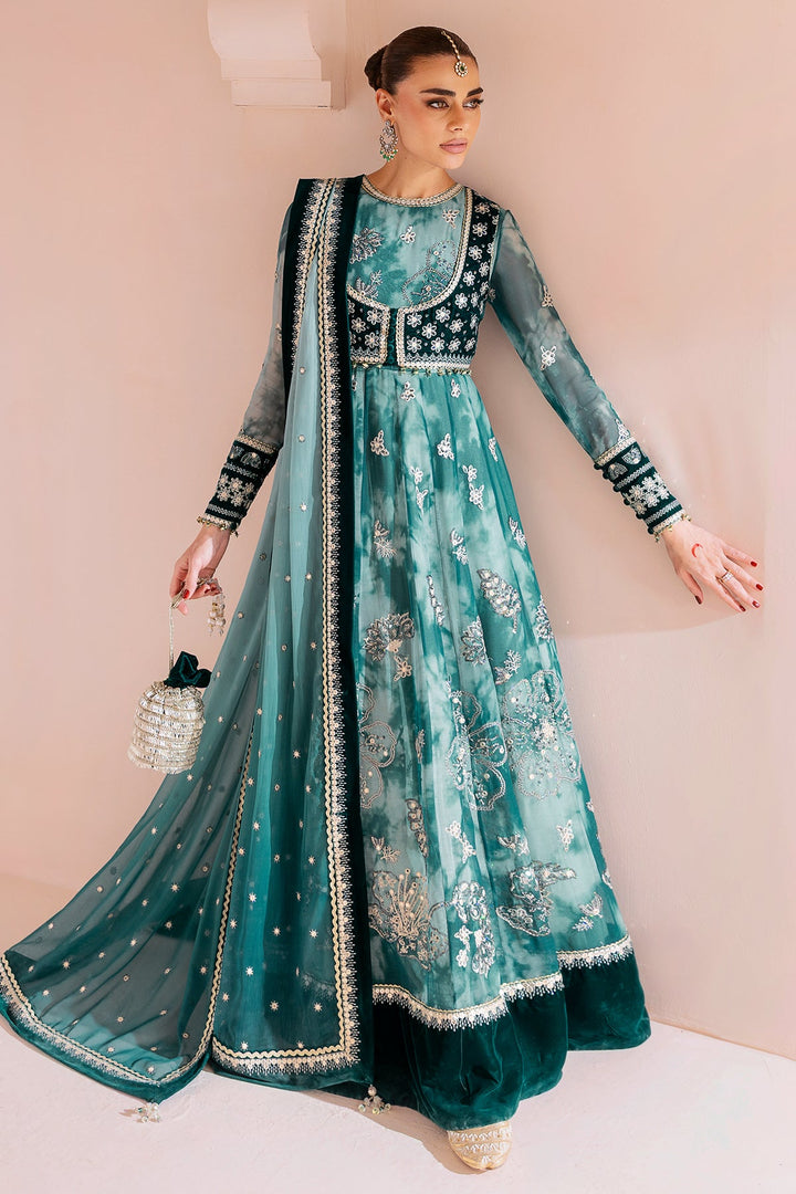 JAZMIN - COAT MAXI SEAGREEN